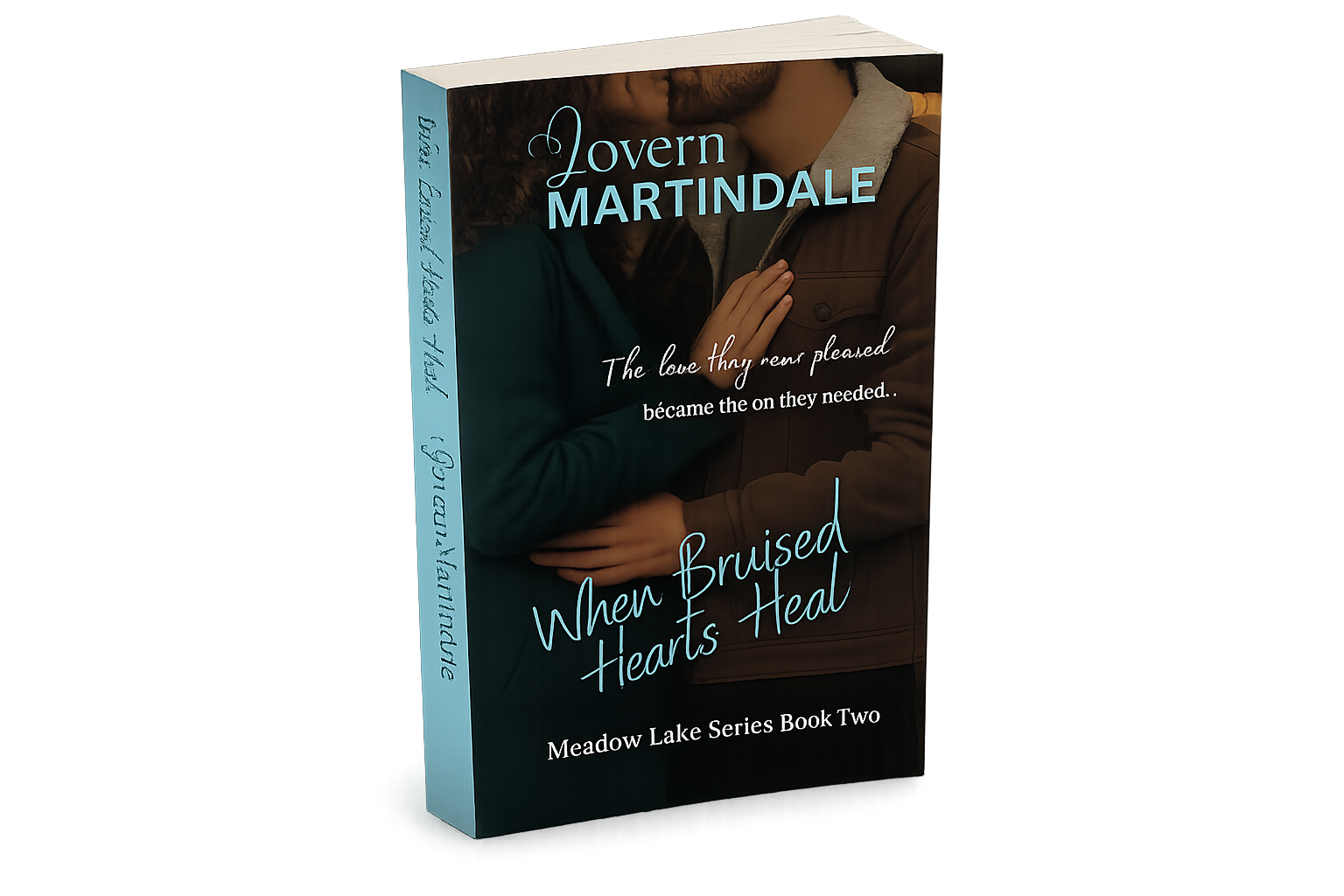 When Bruised Hearts Heal book mockup